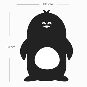 Tableau magnetique pingouin