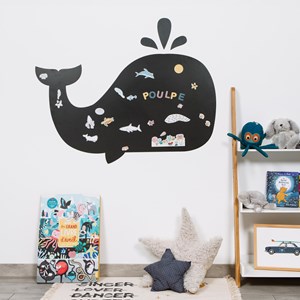 Tableau magnetique baleine