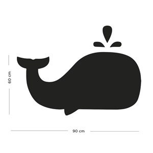 Tableau magnetique baleine