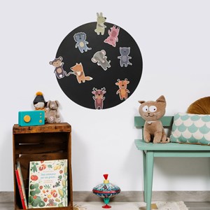 Tableau magnetique rond