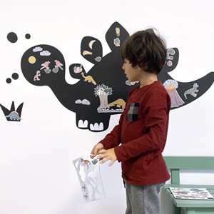 Jeu de magnets - le monde des dinosaures