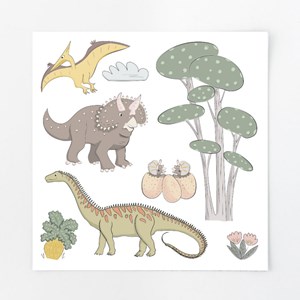 Jeu de magnets - le monde des dinosaures