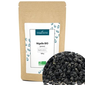 Graines de nigelle bio - 100g - graines entières