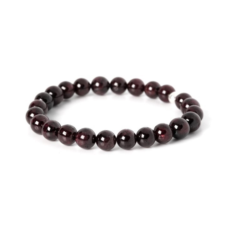 Elphege - Bracelet grenat