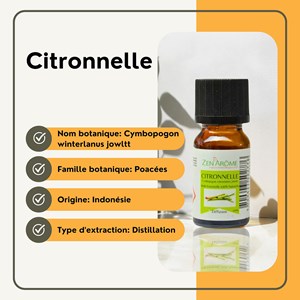 Huile essentielle de citronnelle - 10ml