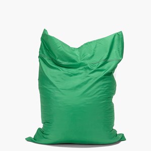 Pouf en toile de montgolfière recyclée