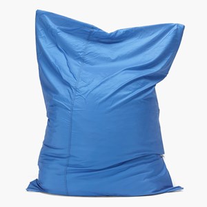 Pouf en toile de montgolfière recyclée