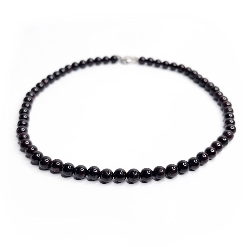 Elphege - Collier grenat