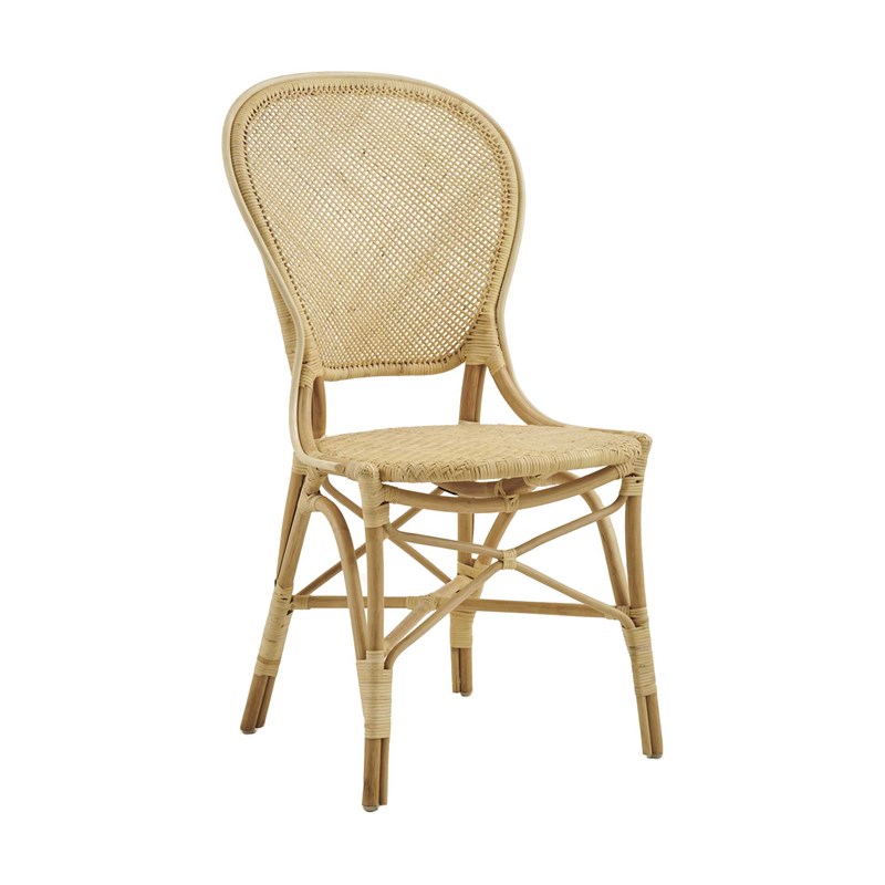 Sika Design - Chaise repas en rotin naturel