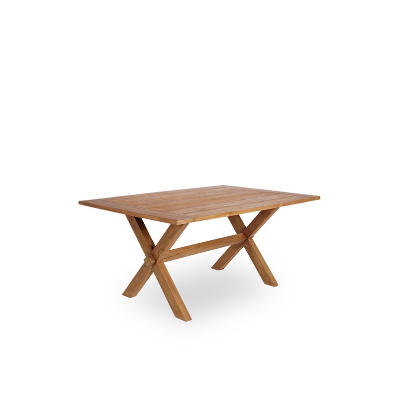 Sika Design - Table repas en teck ajouré 160x100cm