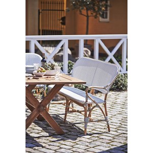 Table repas en teck ajouré 160x100cm