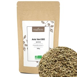 Anis vert bio - 100g - graines entières