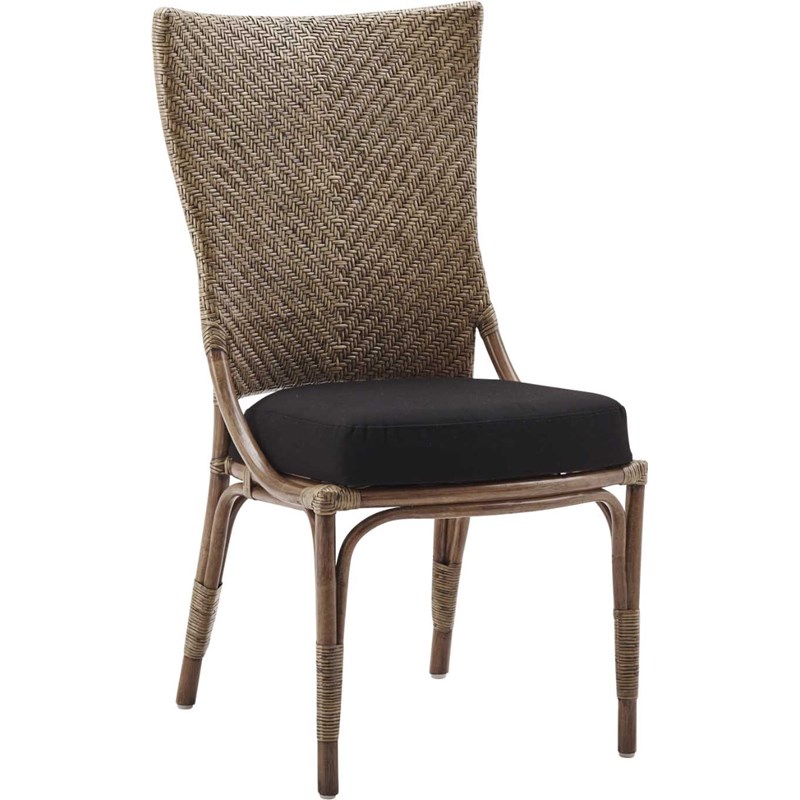 Sika Design - Chaise repas en rotin antique