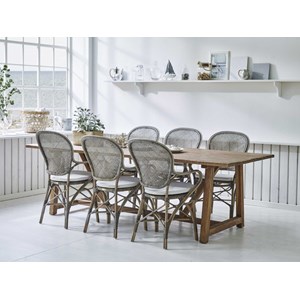 Table repas en teck 180x100cm
