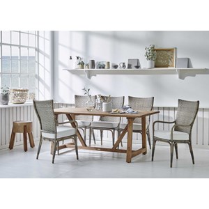 Table repas en teck 180x100cm