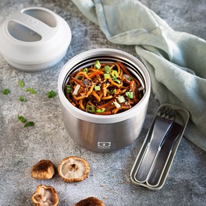 Lunch box isotherme 550ml silver