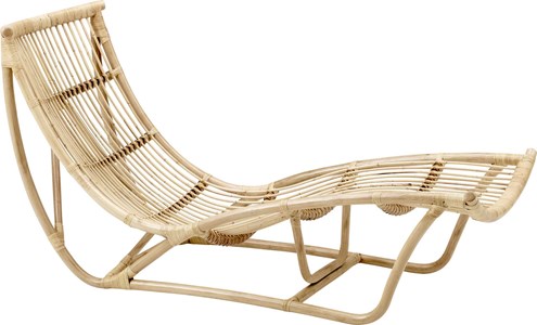 Fauteuil repos en rotin naturel