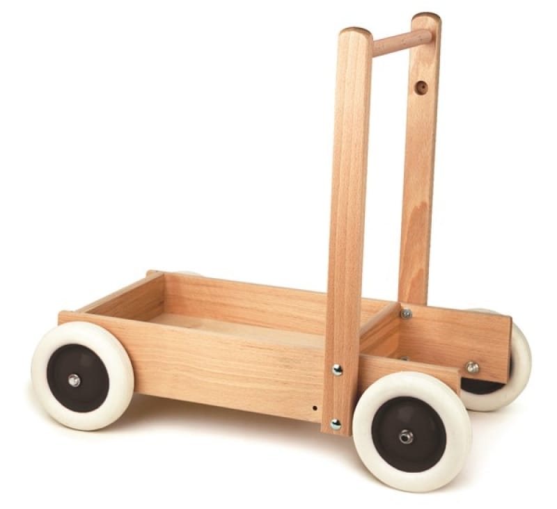 Poussette en bois pour bébés, jouet à pousser, marchettes, chariot