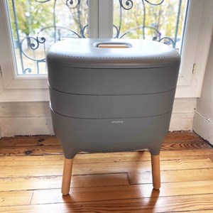 Lombricomposteur urbalive gris