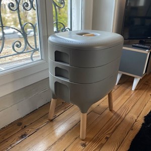 Lombricomposteur urbalive gris
