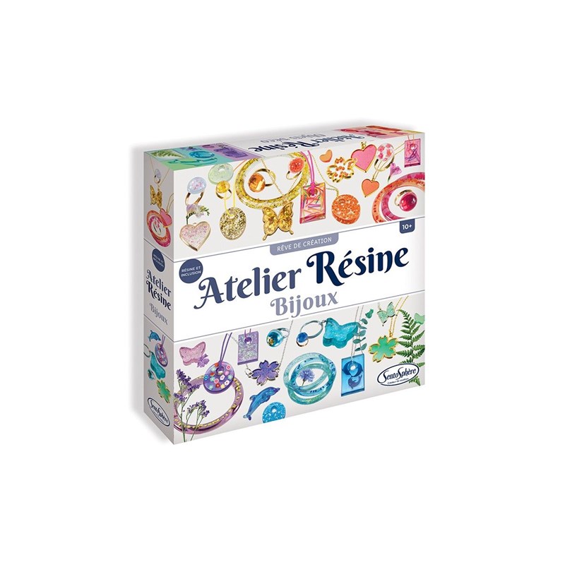 Atelier résine : bijoux