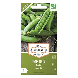 Pois nain bio karina - graines à semer
