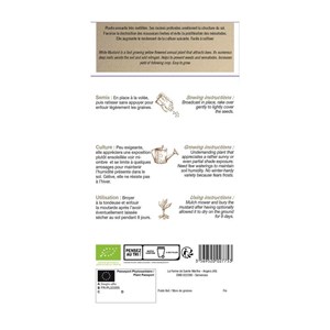 Graines à semer - moutarde blanche bio