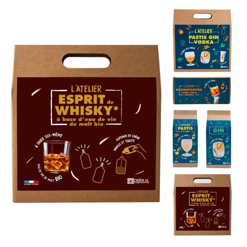 Kit pour Fabriquer Son Whisky Bio - Super Insolite
