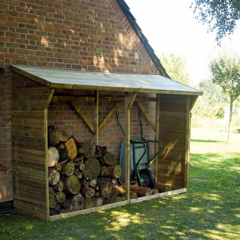 Forest-Style - Abri bûches en bois 4m3 - memphis xl