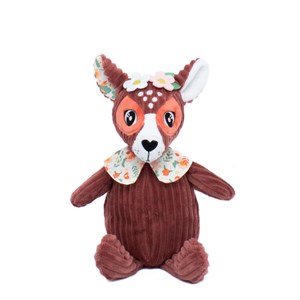 Peluche boîte biche déglingos