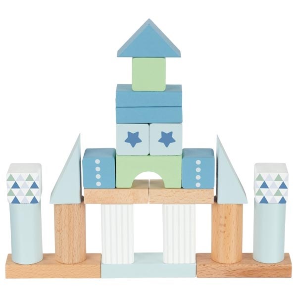 Baril de construction bleuet