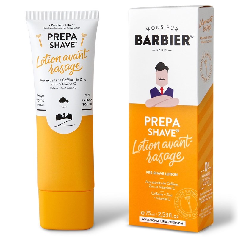 Lotion avant-rasage prepa-shave
