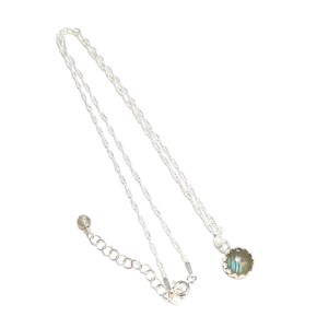 Collier kariri labradorite argent 925