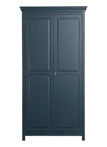 Armoire parisienne bleu 2 portes pender