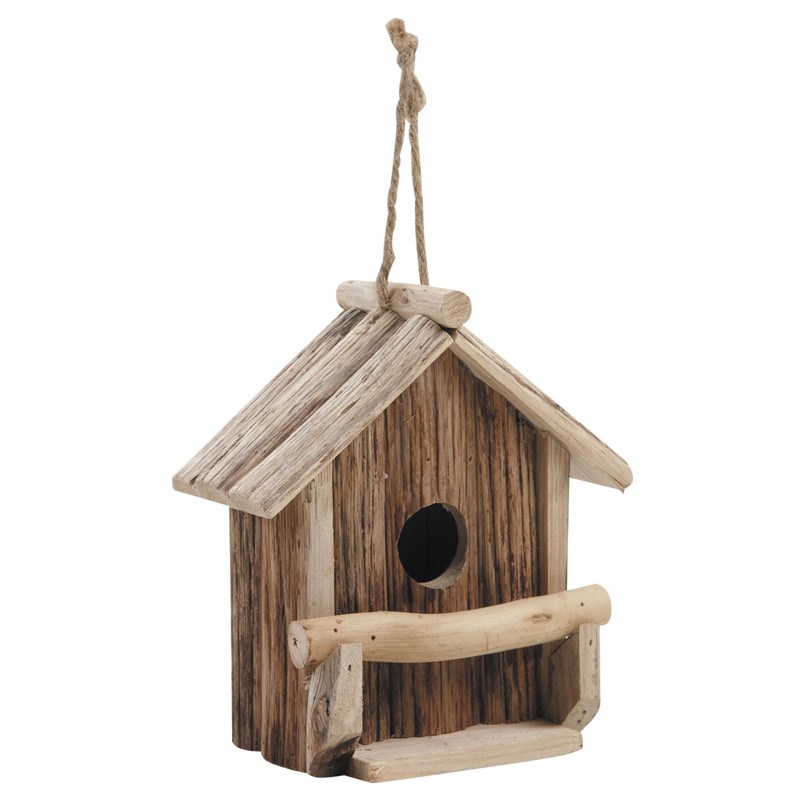 Aubry Gaspard - Nichoir maison en bois hauteur 19 cm