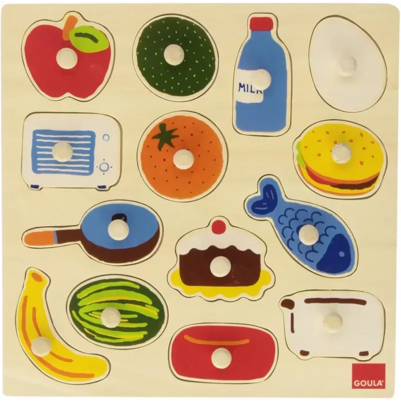 Puzzle dedans dehors (Goula) - Couverture