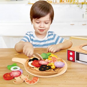 Jeu imitation kit du pizzaïolo