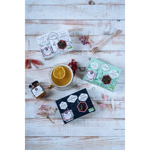 Coffret thé vert abricot & miel bio
