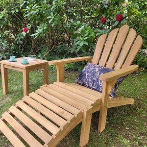 Adirondack en teck massif