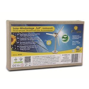 Kit éolienne solaire en bois