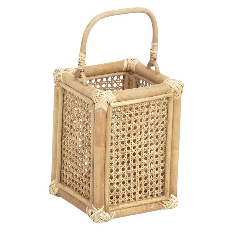 DECOCLICO - Photophore lanterne rotin