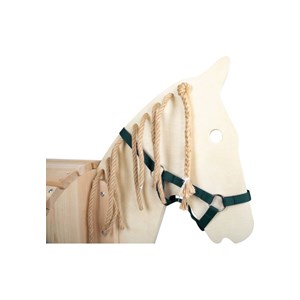 Cheval de voltige en bois