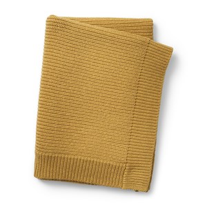 Couverture tricot en laine