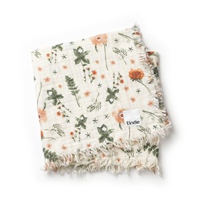 Couverture coton froissé