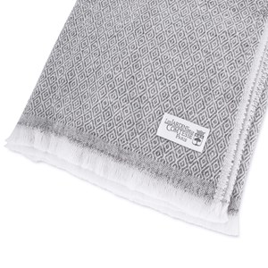 Etole pashmina femme gris foncé
