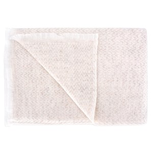 Etole pashmina femme beige amande