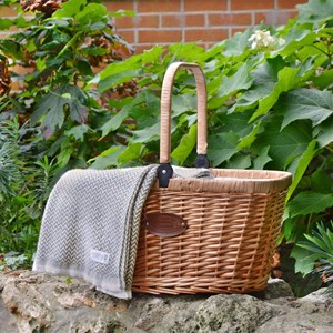 Etole pashmina femme gris souris