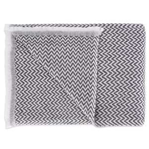 Etole pashmina femme gris foncé