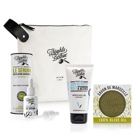 Trousse visage soin nuit, sérum et savon