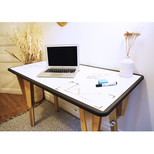Bureau modulable inscriptible l120cm